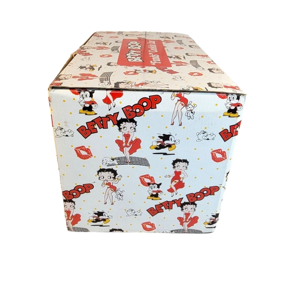 BETTY BOOP CAB CO LIMITED VANDOR 2007 CERAMIC COOKIE JAR 9" X 13" X 8'' RARE NIB - Picture 11 of 16